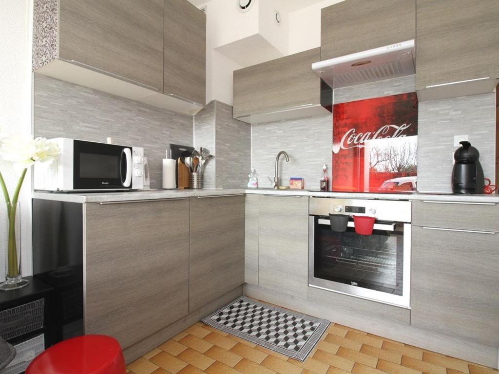 Spacieux T2 rénové proche étang de Thau, climatisé, terrasse, parking, WiFi à 800m des thermes - FR-1-553-207 - 5