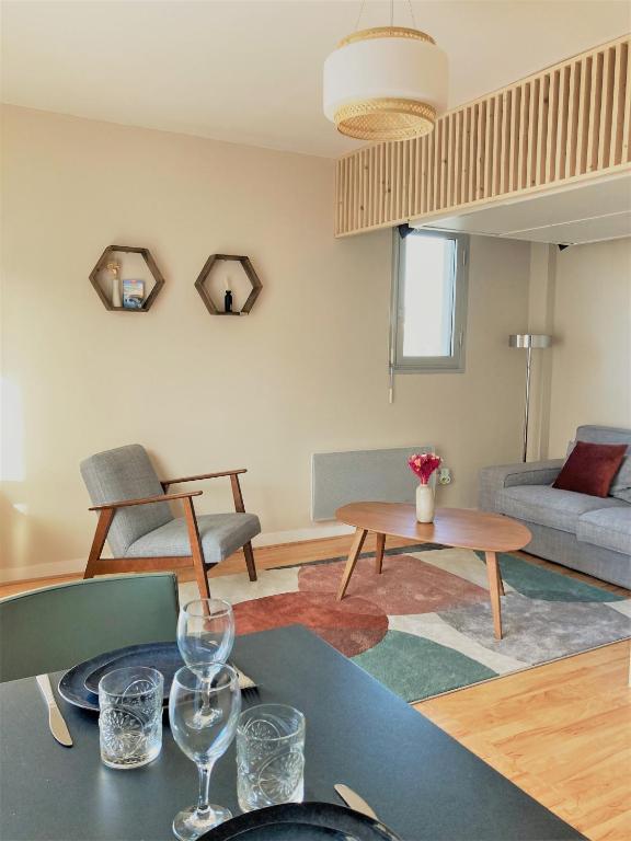 Studio proche plage balcon et parking - 4