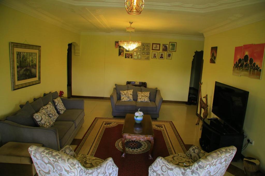 共用ラウンジ/TVエリア