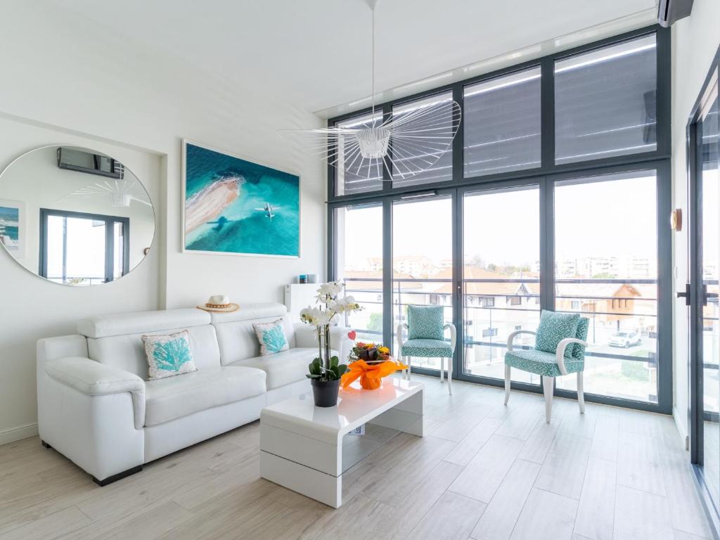 Appartement climatisé avec parking et balcon à Arcachon - FR-1-319-459 - 1
