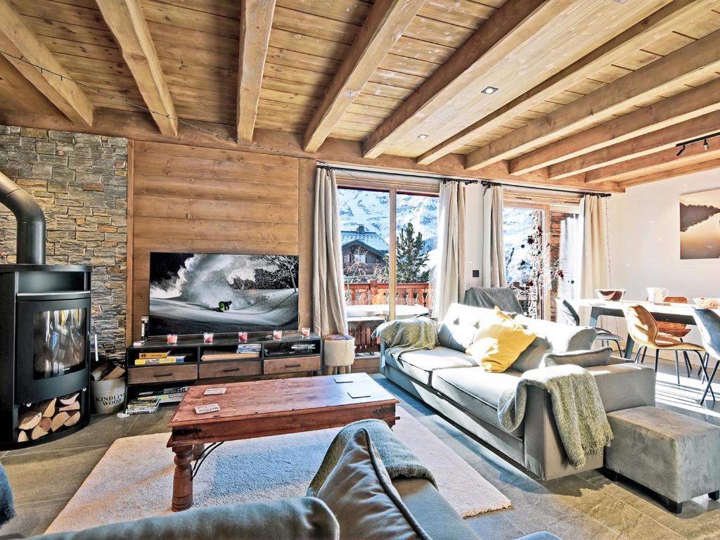 Chalet familial aux Menuires, sauna, parking, proche pistes de ski - FR-1-613B-12 - 1