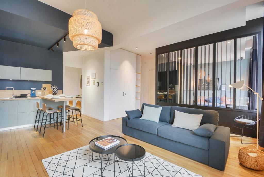 Loft Doryan ! Blue Haussmannien - Centre Gare - Excelsior - 2 à 4 pers - 2