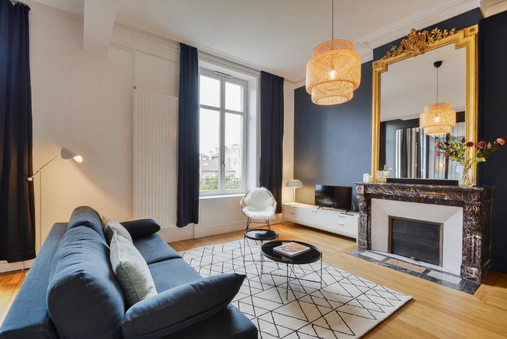 Loft Doryan ! Blue Haussmannien - Centre Gare - Excelsior - 2 à 4 pers - 1
