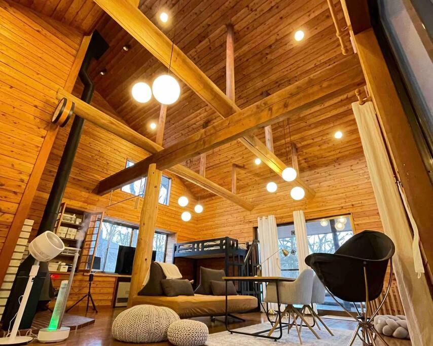 -PaprumBase北軽井沢- 高台に佇む一軒家貸別荘とテントサウナ11名まで可, Saikubo