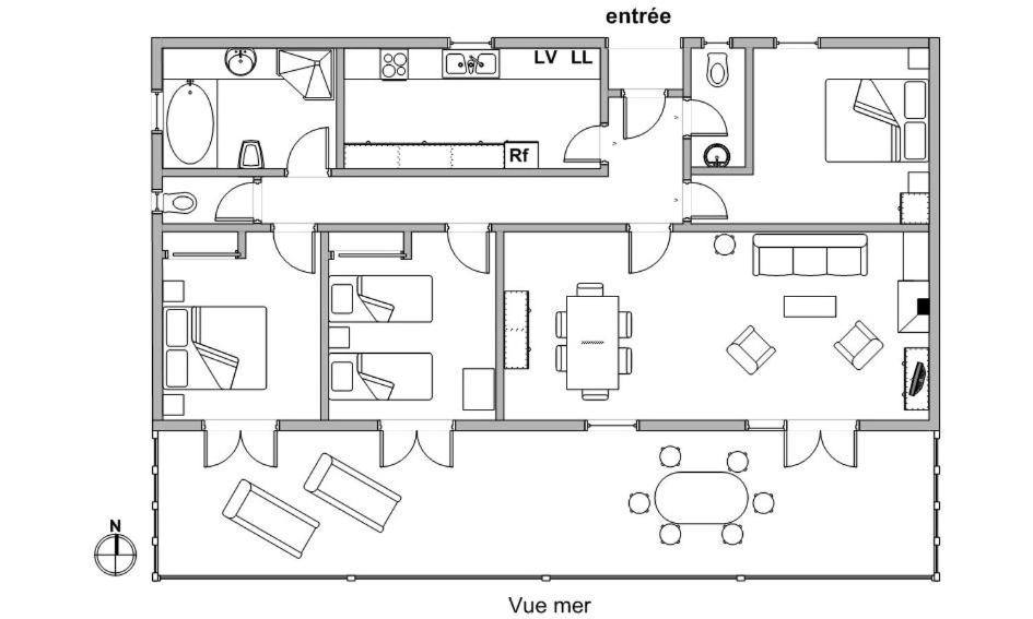 "villa mona" à 700 m de la mer - 1