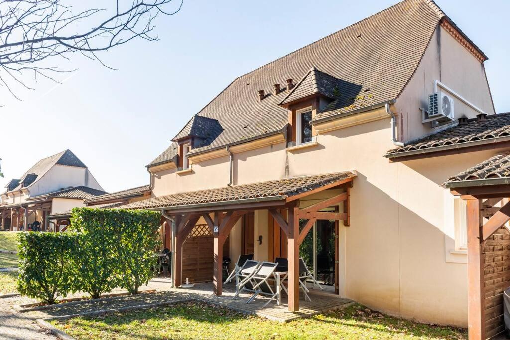 Le N5 des Hauts de Sarlat Apt Duplex Clim, Piscine, Parking - 5