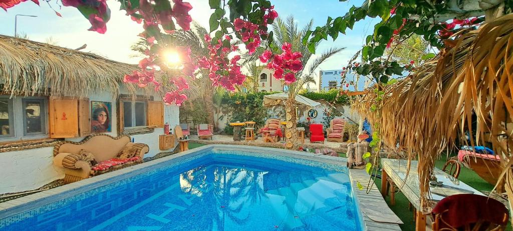 Surfers-Lounge-Dahab Lagoon with Swimming-Pool - Breakfast - Garden - Beduintent - BBQ - Jacuzzi — Hotel in Dahab