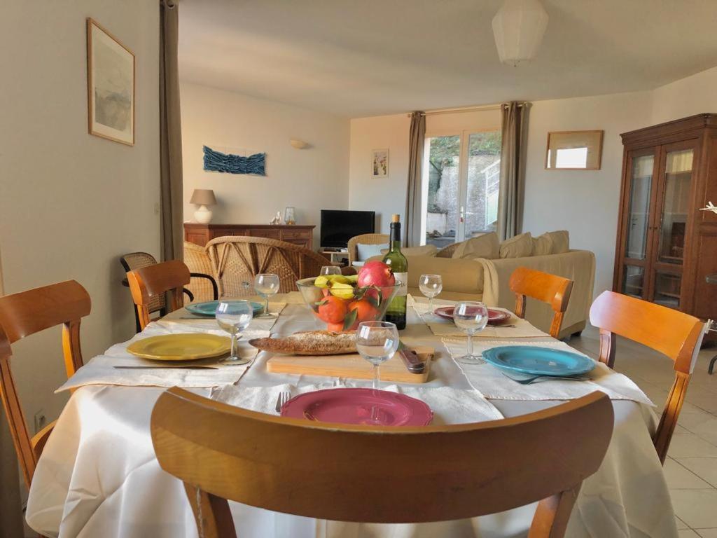 "Villa Llum i Mar", au coeur de Banyuls sur mer, 3 chambres avec climatisation, 2 SDB, garage,6 personnes, classée 3 étoiles - 5