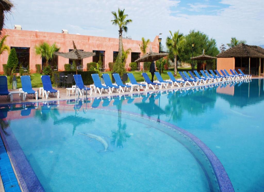 Swimming pool, Hotel Jnane Ain Asserdoune in Beni Mellal