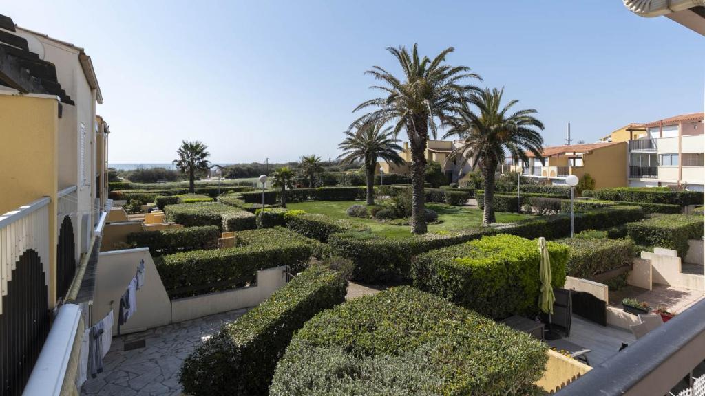 Aquaplage- 126- Appart vue jardin- 4 pers, Cap d'Agde