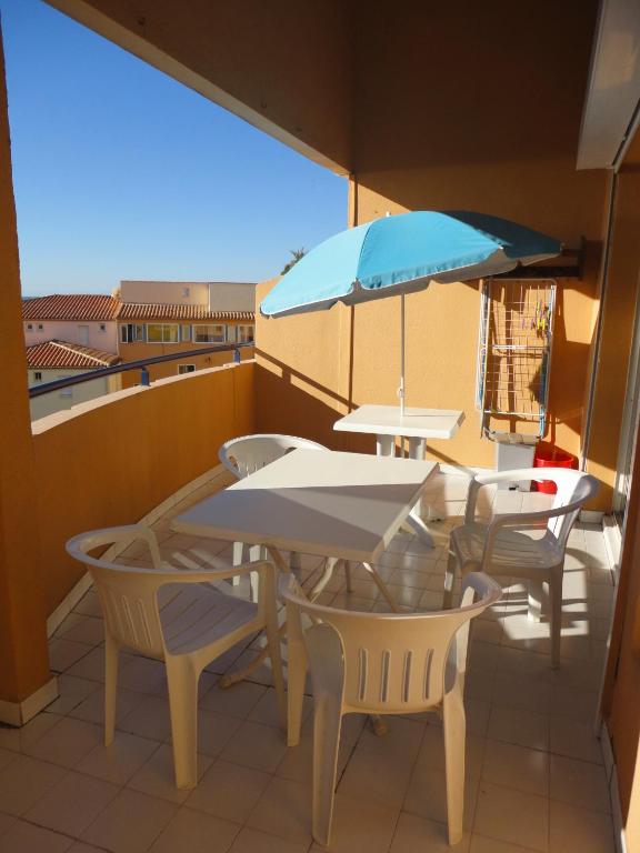 SAVANNA BEACH I Joli T3 mezzanine vue mer piscine Cap d'Agde - 3