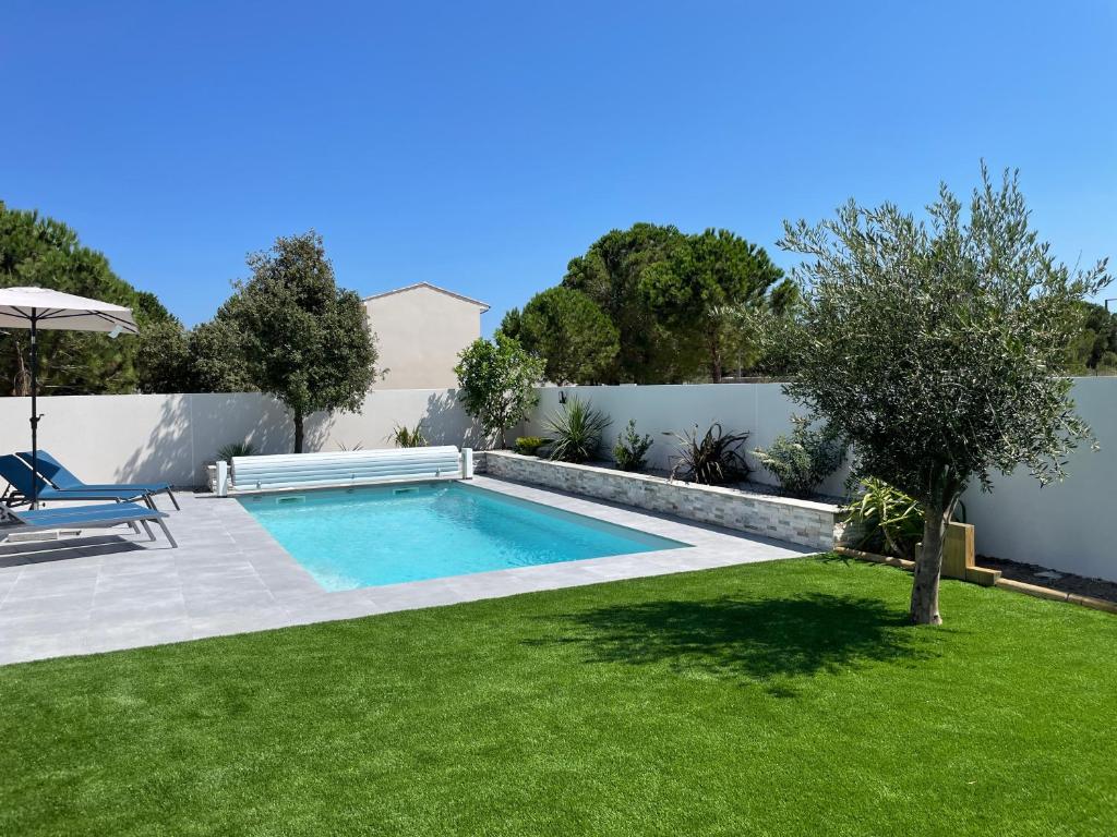 Villa neuve 5 Etoiles avec piscine chauffée, à 900m des plages - 3