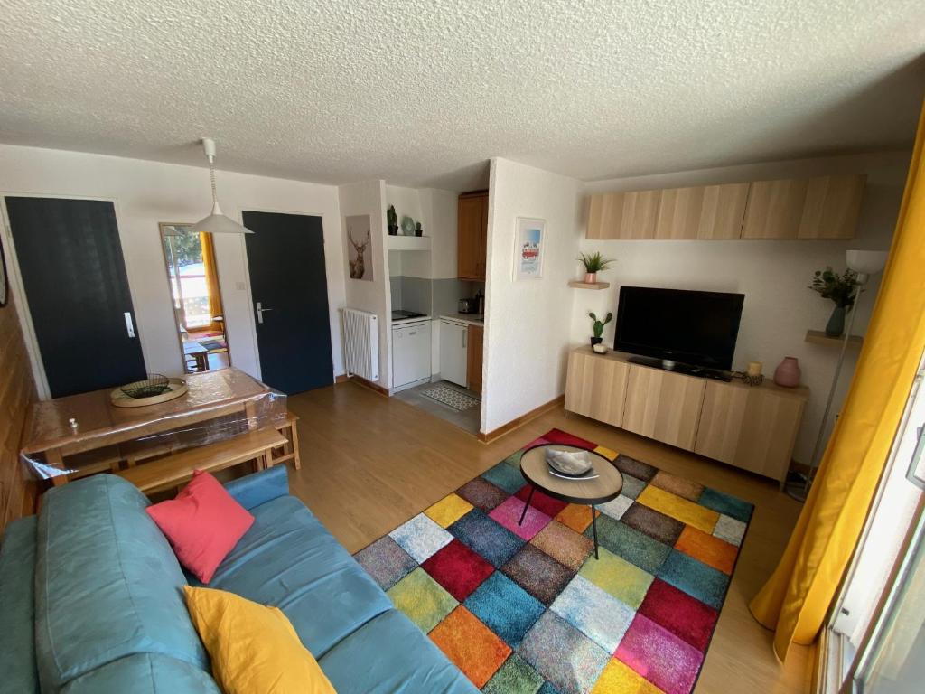 APPARTEMENT RESIDENCE COTE BRUNE, CENTRE STATION, PIED DES PISTES, 30m2, 4 ou 5 pers, PARKING GRATUIT, WIFI - 1