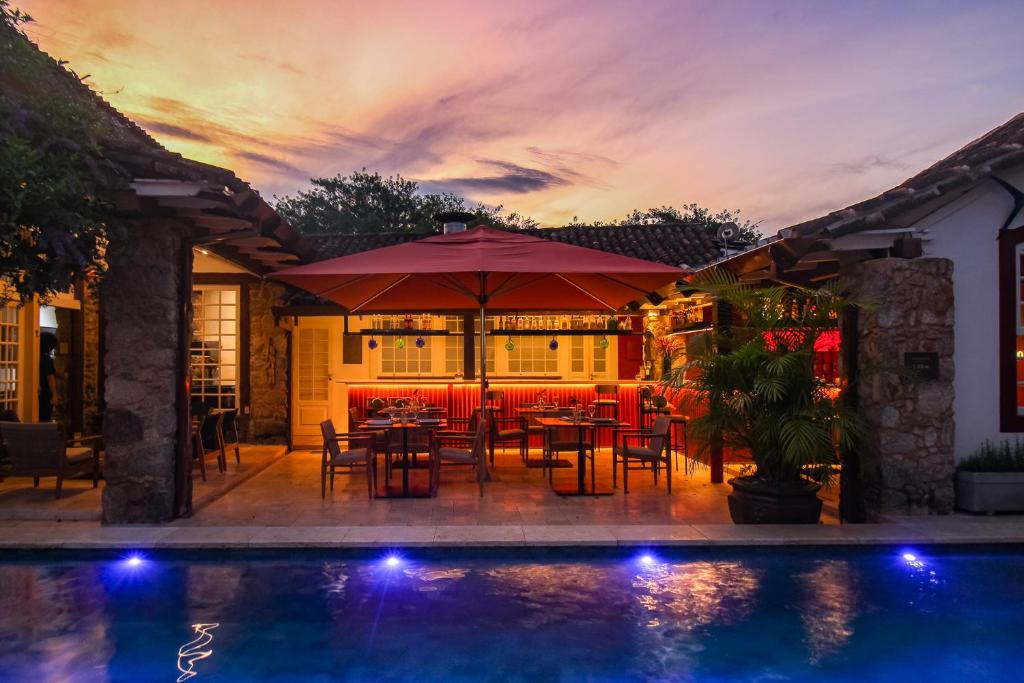 Restaurant, Sandi Hotel in Paraty