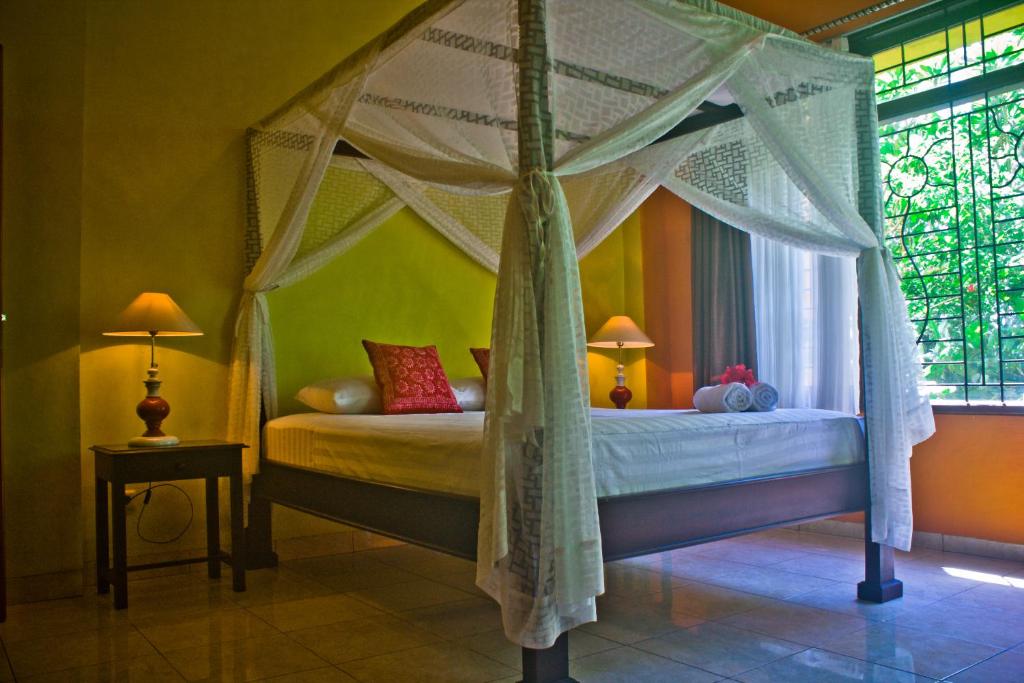 Doppelzimmer mit Gartenblick