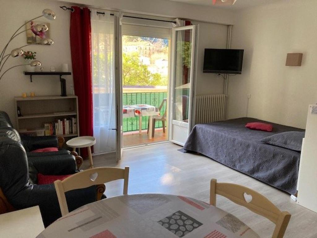 Studio ensoleillé avec balcon, parking et WIFI - proche du centre d'Amélie-les-Bains-Palalda - 2