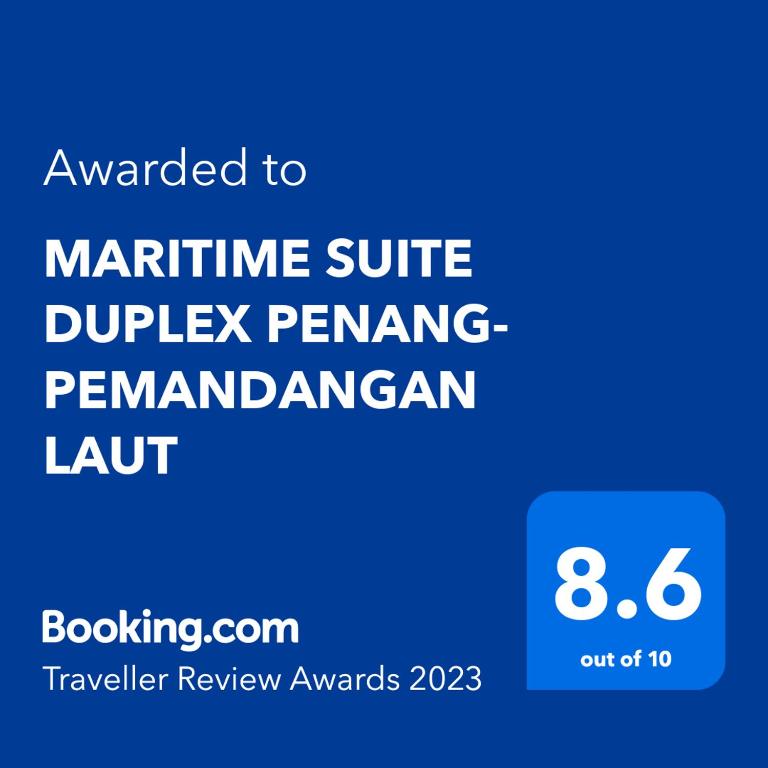 MARITIME SUITE DUPLEX PENANG- PEMANDANGAN LAUT photo