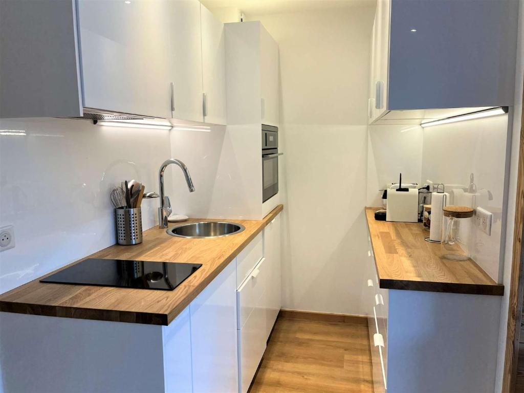 Charmant T2 cabine, rénové, 6 couchages, à 20m des pistes, parking privé – Vars Les Claux - FR-1-330B-208 - 5