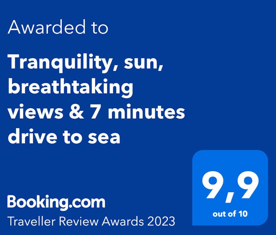 Tranquility, sun, breathtaking views & 7 minutes drive to sea - 4