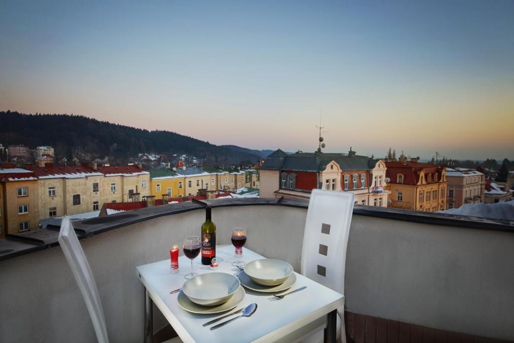 View, Hostel Foster in Marianske Lazne