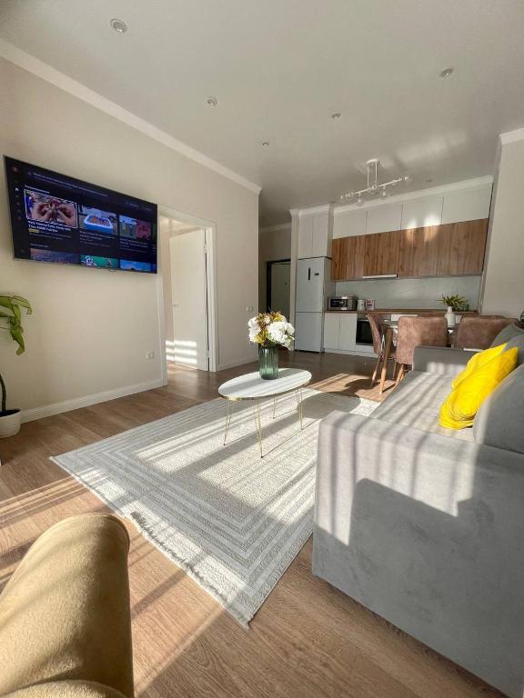 Seven Hills светлая и уютная квартира в жилом комплексе, Almaty