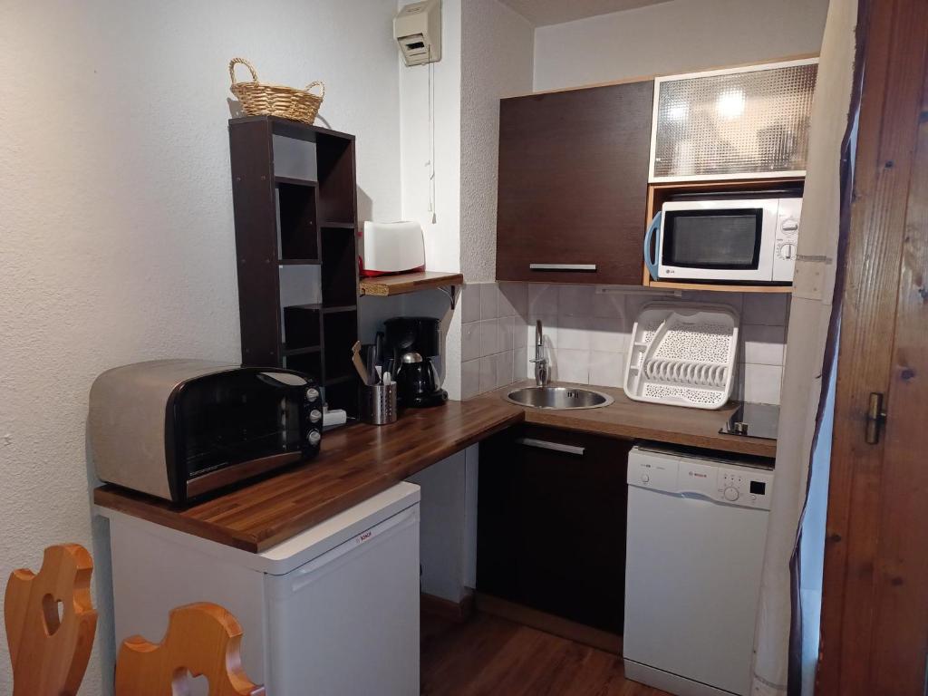 Studio 2* pour 4 pers avec vue montagne, parking inclus, animaux admis - 4