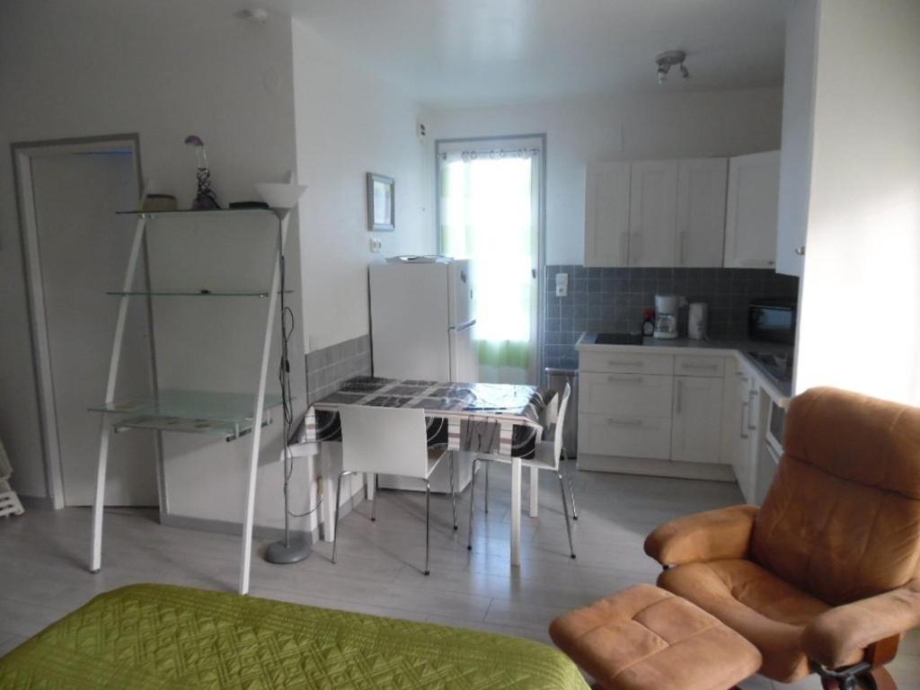 Studio lumineux avec balcon et terrasse, animaux admis, parking sécurisé, proche des thermes - 3
