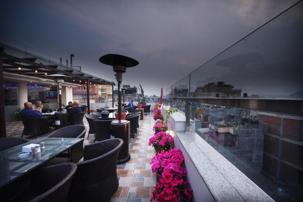 Restaurant, Hotel Simal in Kathmandu