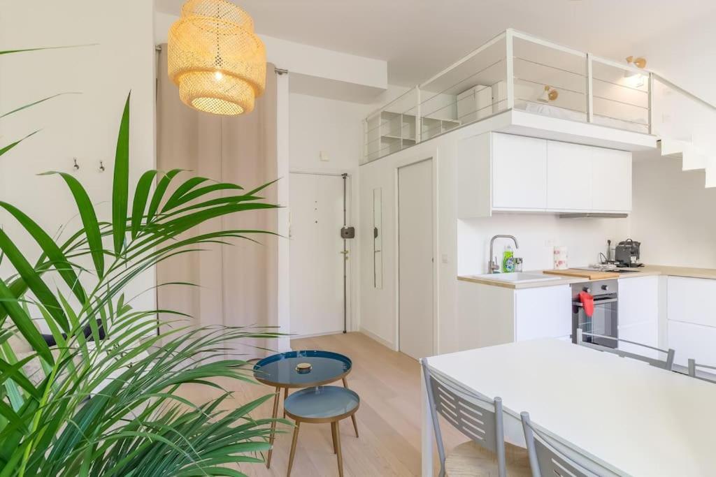 Charming studio mezzanine w/ large terrace - Nice - 2