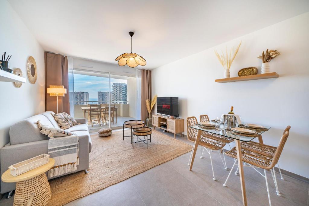 Terrasse Vue Mer, 5mn Monaco, Parking - AN - 2