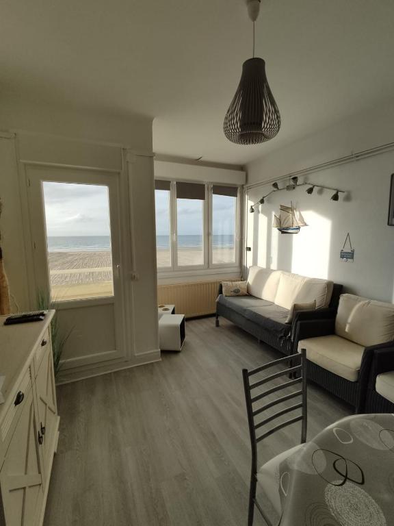 Vue imprenable sur la mer depuis notre appartement "Au Berkail" - 2