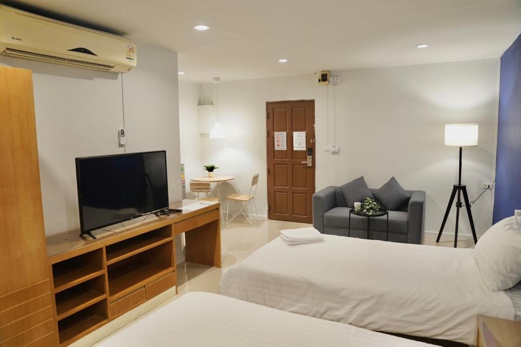 共用ラウンジ/TVエリア