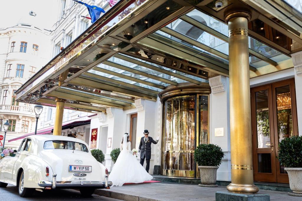 Banquet hall, Hotel Imperial, a Luxury Collection Hotel, Vienna in Vienna