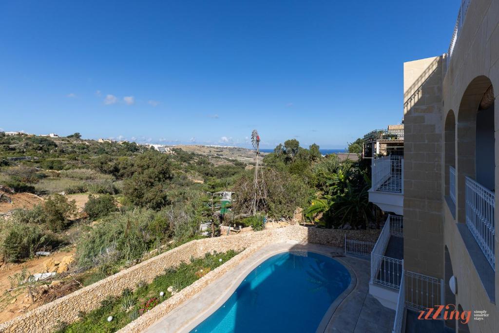 Gozo - Apartment with Stunning Views & Shared Pool, Xagħra