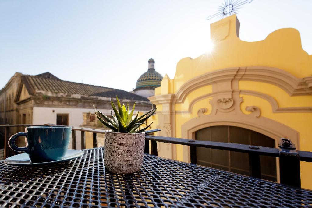 Balcony/terrace, Palà Suites in Naples