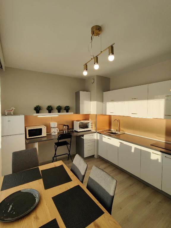 Sweet family apartments Hamina의 거실 공간