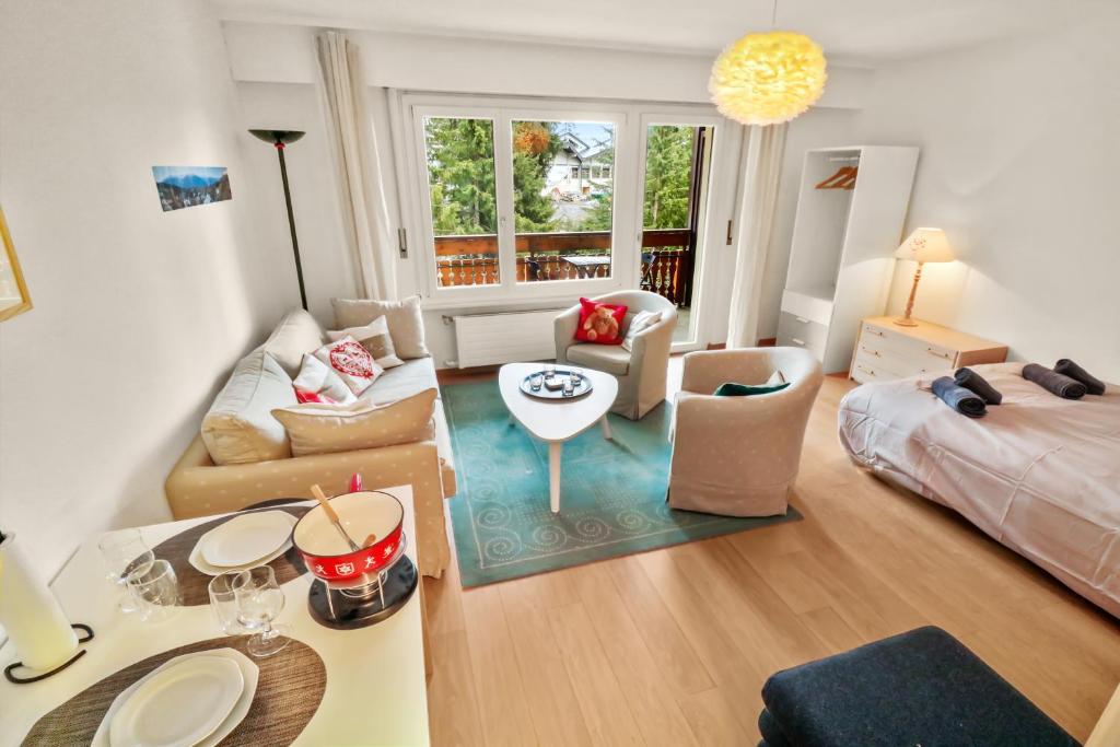 Studio chaleureux et paisible, Crans-Montana