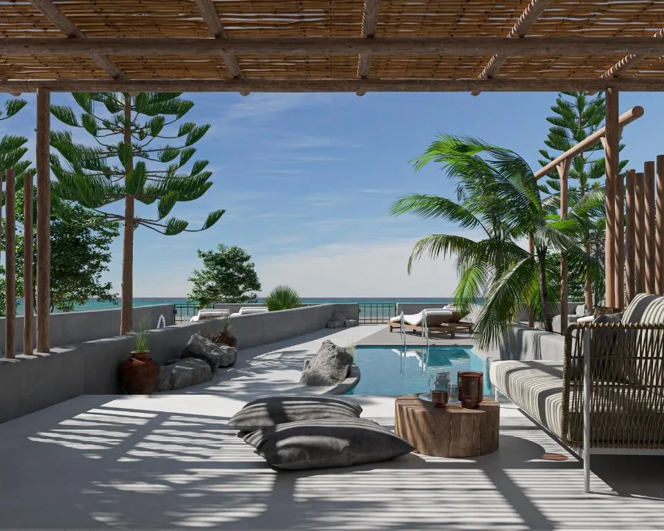 Oscar Beachfront Suites - Adults Only, hotel in Perivolos