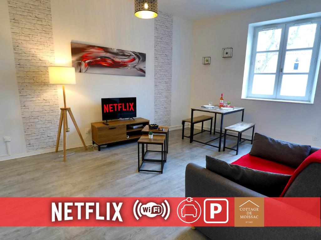 Apt T2 en RDC style industriel Cottage de Moissac, Moissac