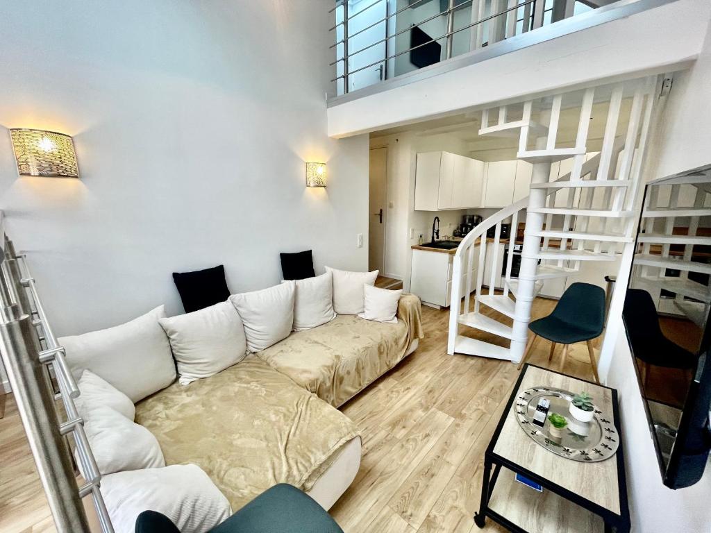 New loft 1 bedroom flat cannes croisette Palais des festivals - 3