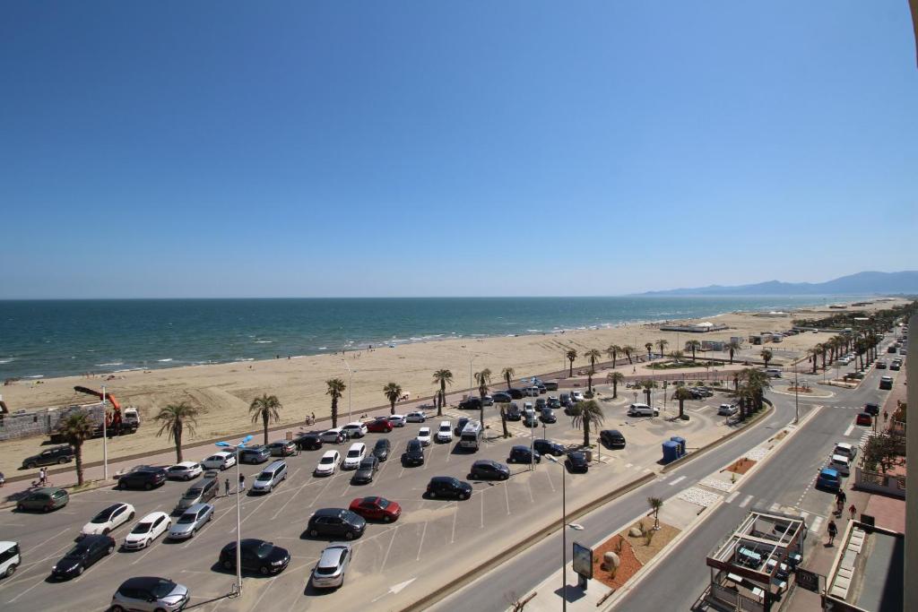 Appartement 4 personnes vue mer avec parking, Canet-en-Roussillon