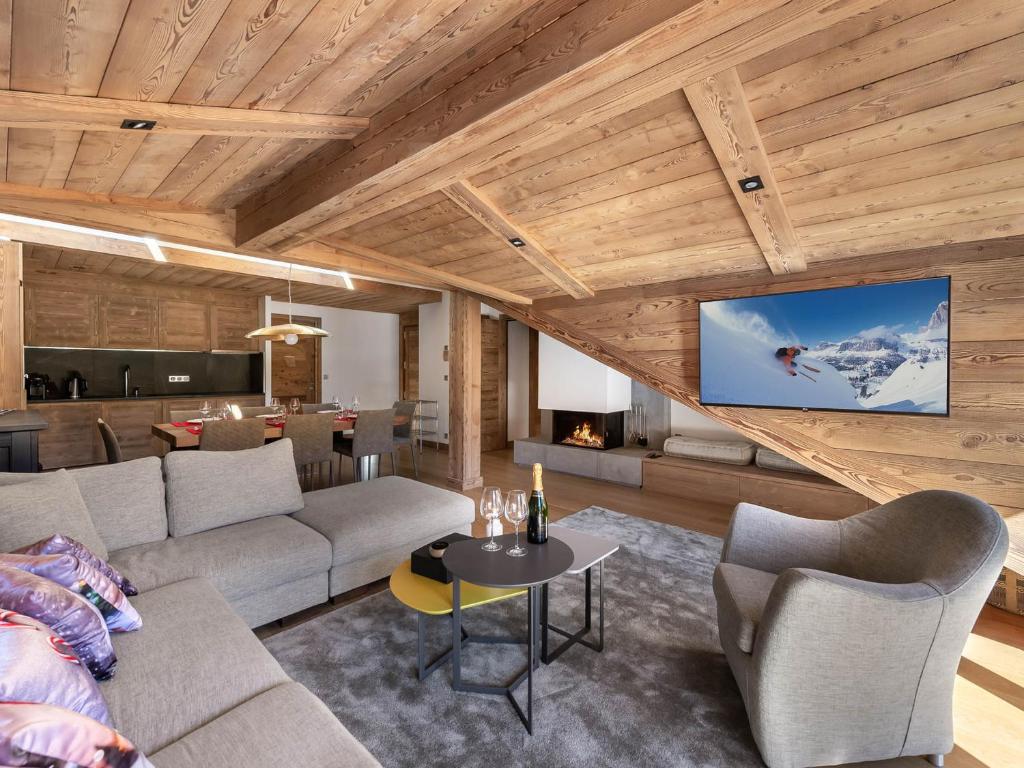Appartement skis aux pieds à Courchevel avec parking et WIFI - FR-1-563-41 - 4