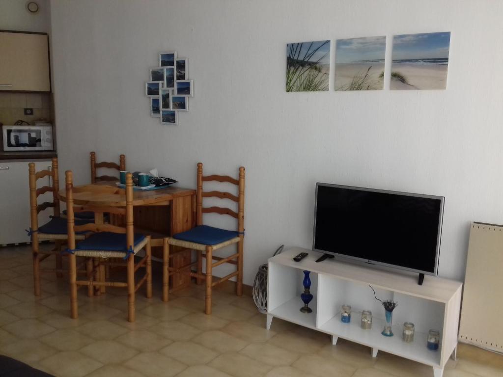 Beau studio Clim vue mer Canet Sud - 3