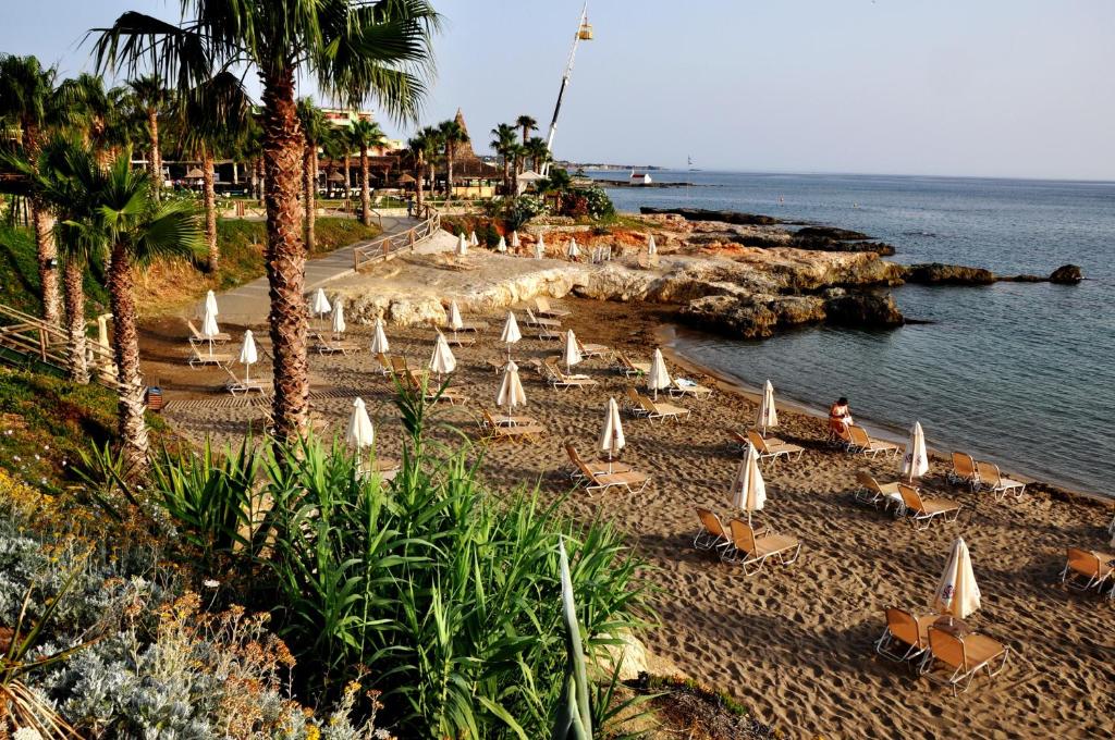 Beach, Heliotrope Apartments in Crete Island