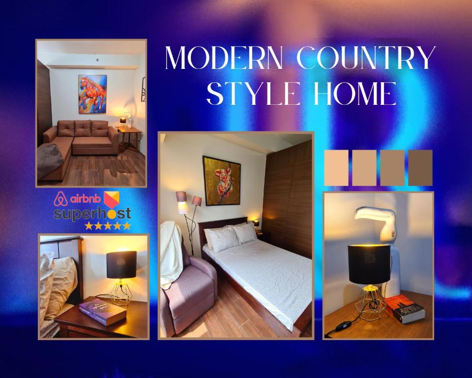 Modern country style home at Air Residences — Hotel in Manila
