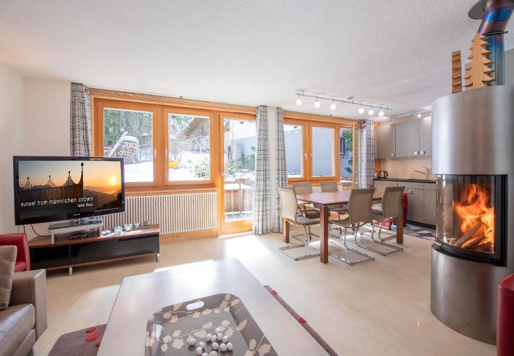 Chalet Sole Apt 3, Wengen