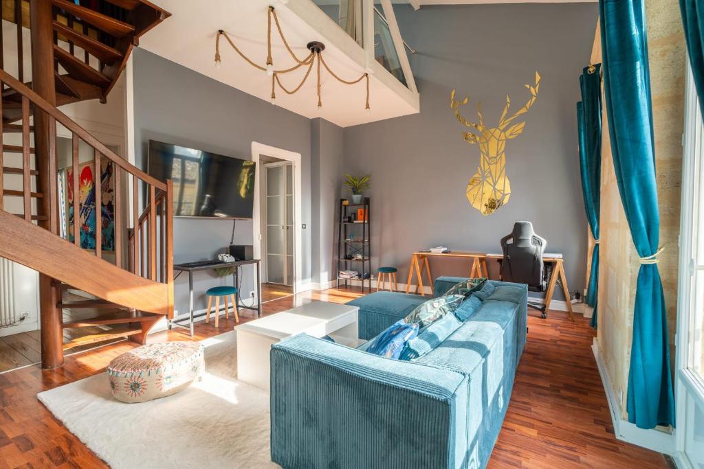 Large bright duplex in Bordeaux - 2