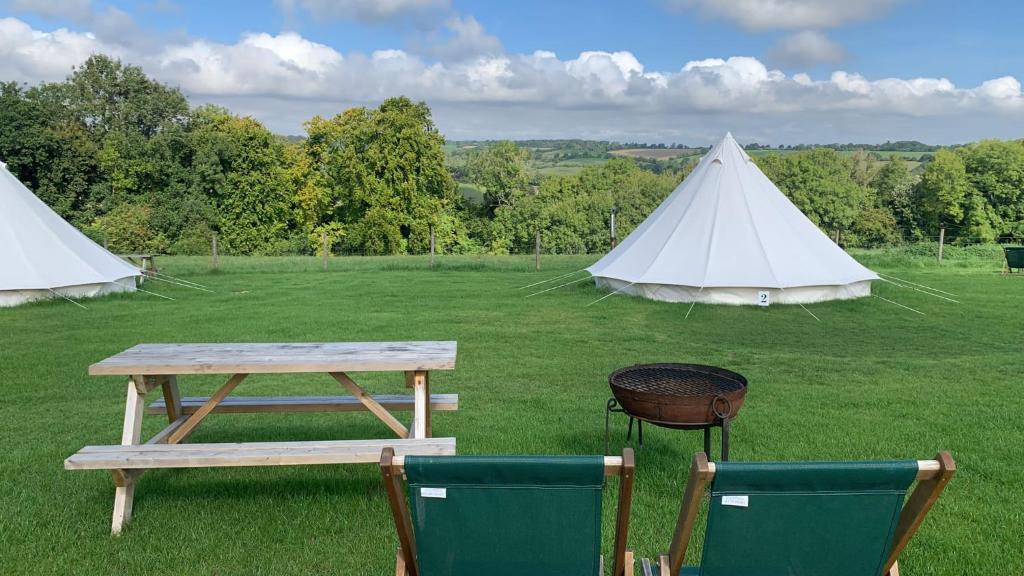 Up to 20 off Home Farm Radnage Glamping Bell Tent 6, with Log Burner