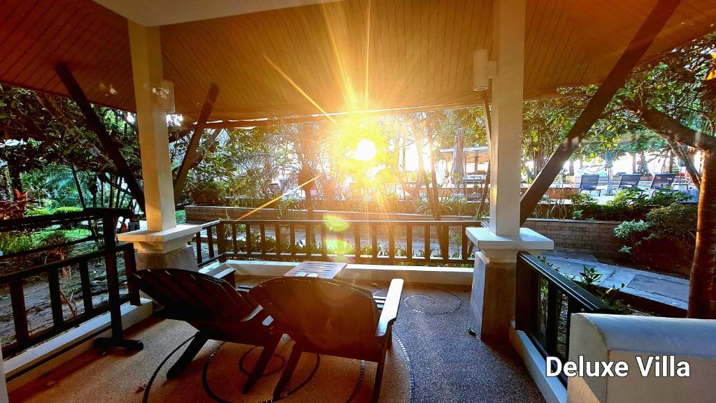 Balcony/terrace, Baan Khaolak Beach Resort  in Khao Lak
