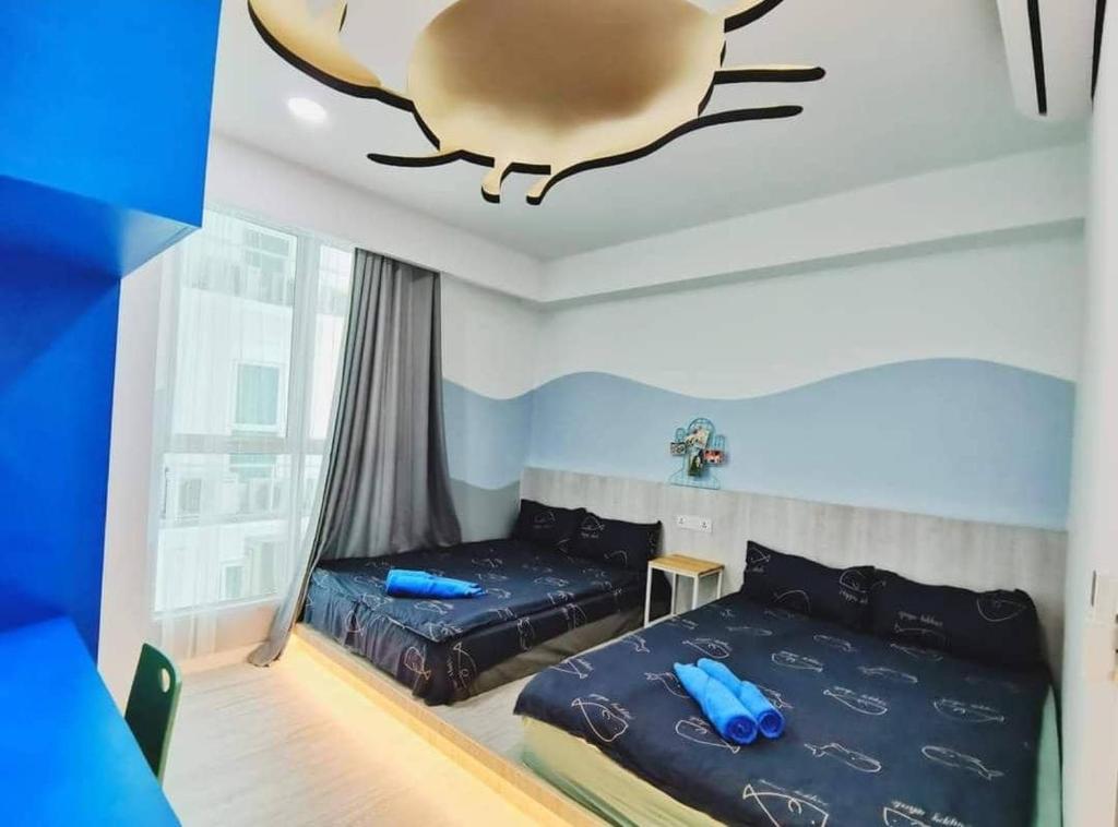 reSTARY - Ocean, Sutera Avenue Infinity Pool - Imago Opposite - KK City- 4BR,12Pax 来沙旅 海洋主题公寓 - 无边际日落海景泳池 - Imago商场对面 - KK市中心 - 4房12人, Kota Kinabalu